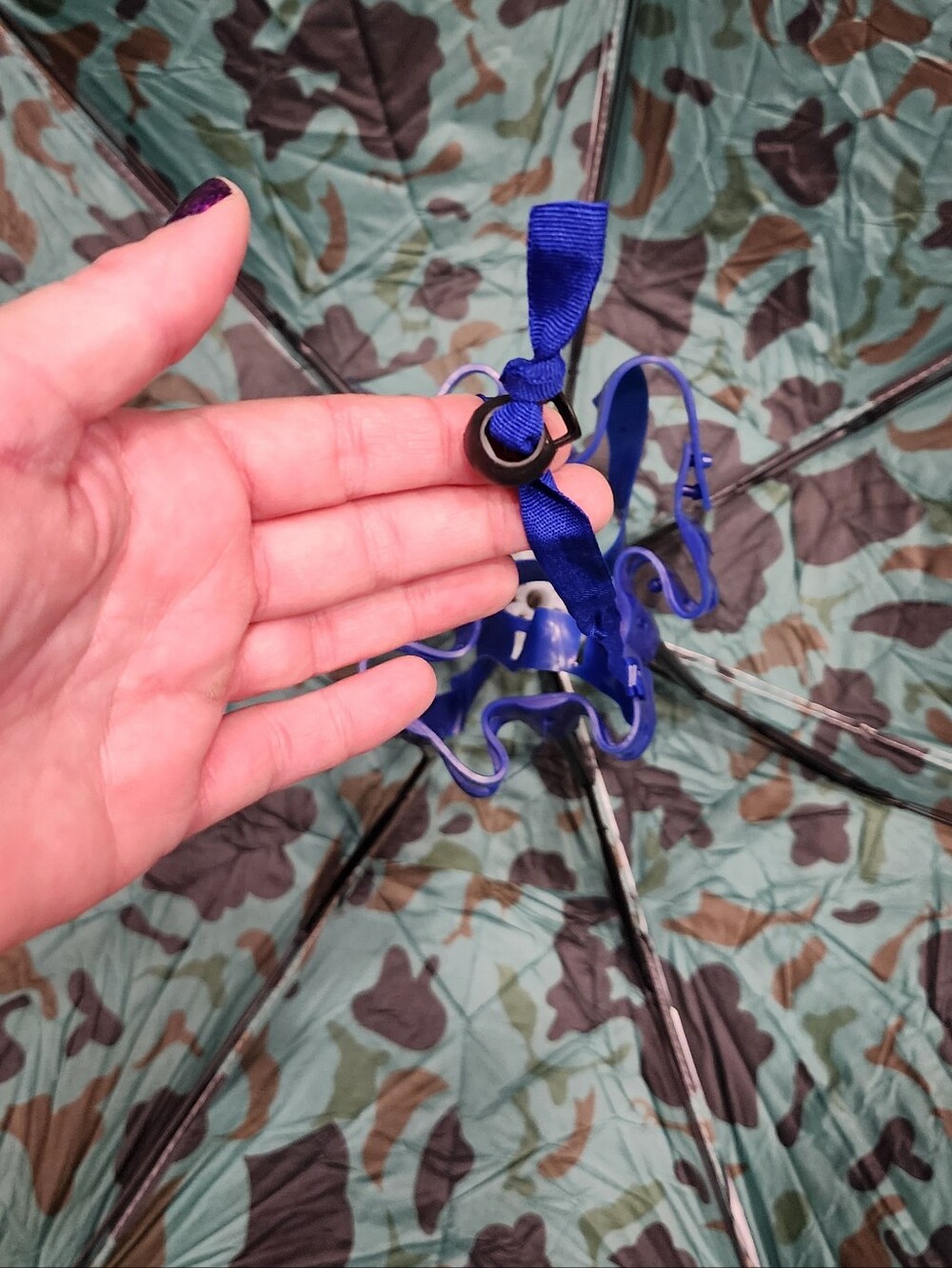 NWOT Head Umbrella - Camo & Silver - Picture 9 of 15